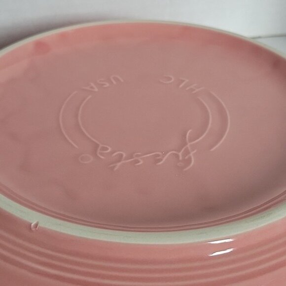 Fiestaware Fiesta CERAMIC Pie Plate Deep Dish Baker Baking Bake Bakeware Peony - Picture 15 of 17